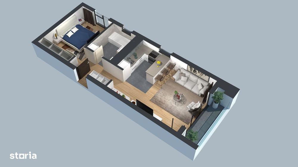 Apartament 2 camere-Complexul Studentesc-imobil 2023