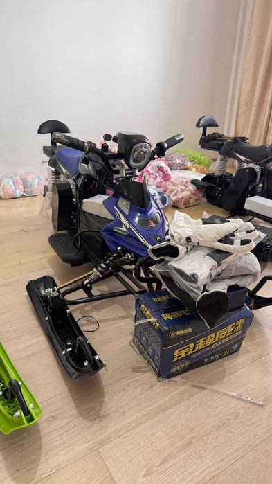 Снегокат электрический