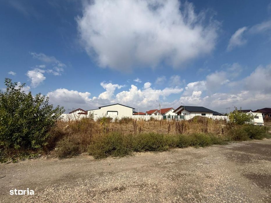 Lot 451mp Intravilan zona Sf.Ana - Berceni | utilitati: curent | #UG3E