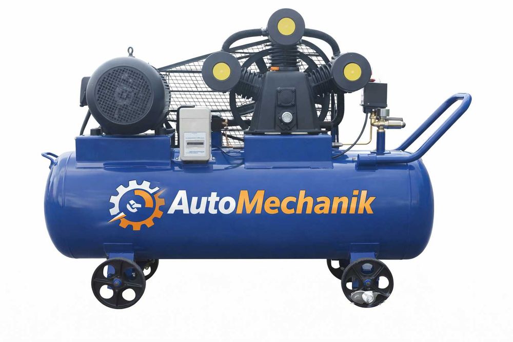 Компресор за Въздух 200 Литра, Дебит 525 л/мин, БЕЗПЛАТНА ДОСТАВКА