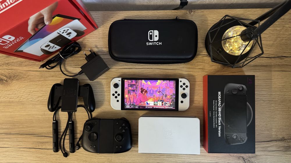 Прошитый Nintendo Switch OLED