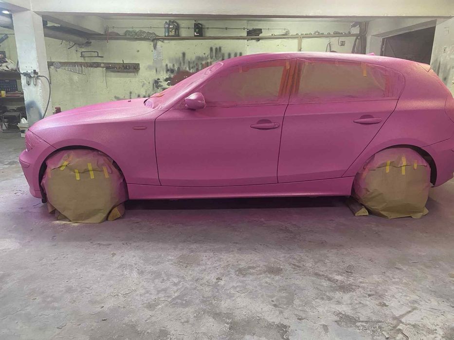 Боядисване на автомобили детайли джанти