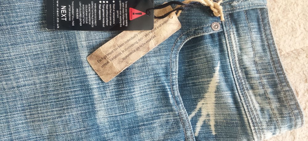 Джинсовая юбка из Европы размер 50-52