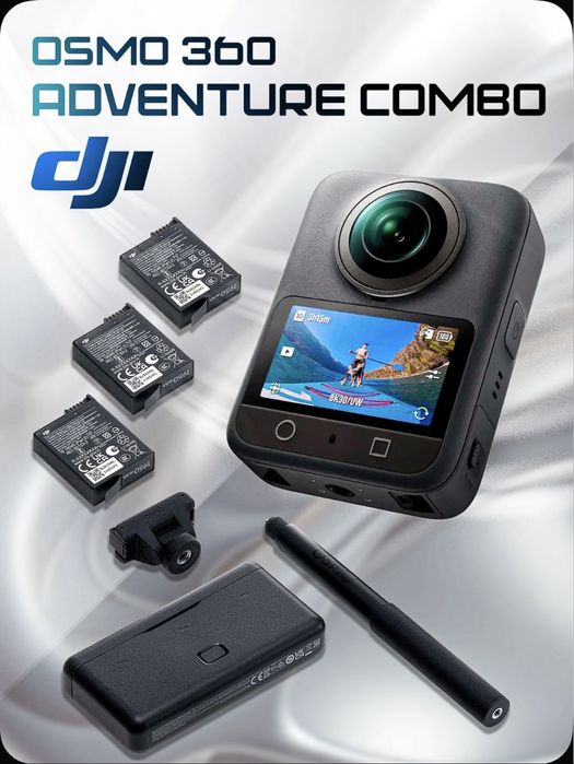 Dji osmo 360 adventure combo. action camera