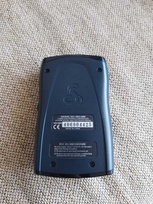 Detector radar Cobra XRS-9400 Laser 11 Band Functional