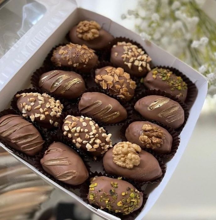 Финики в шоколаде королевские