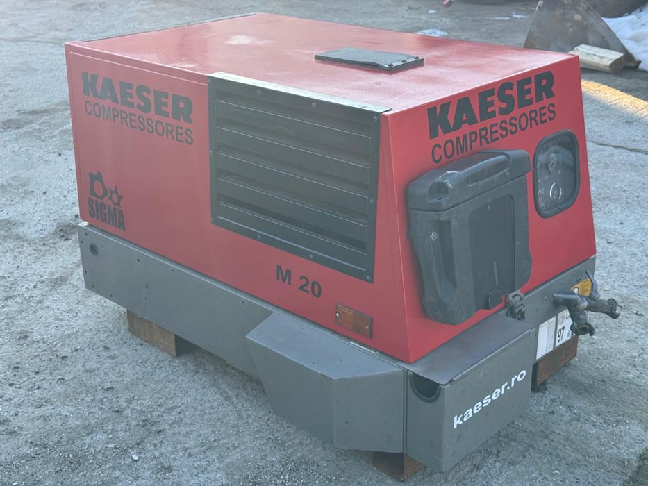 Motocompresor Kaeser M20 / an 2018 / 2m3/h . Motor kubota