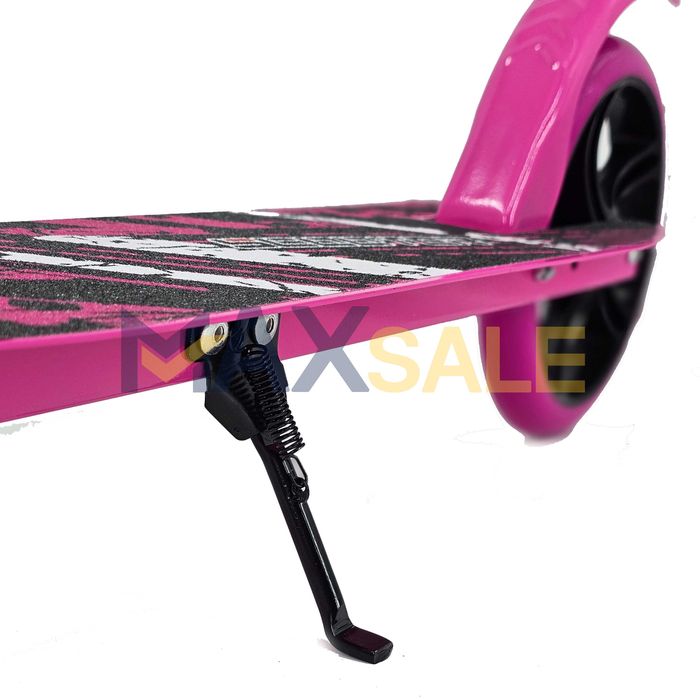 Тротинетка детска сгъваема скутер scooter розова черна алуминиева