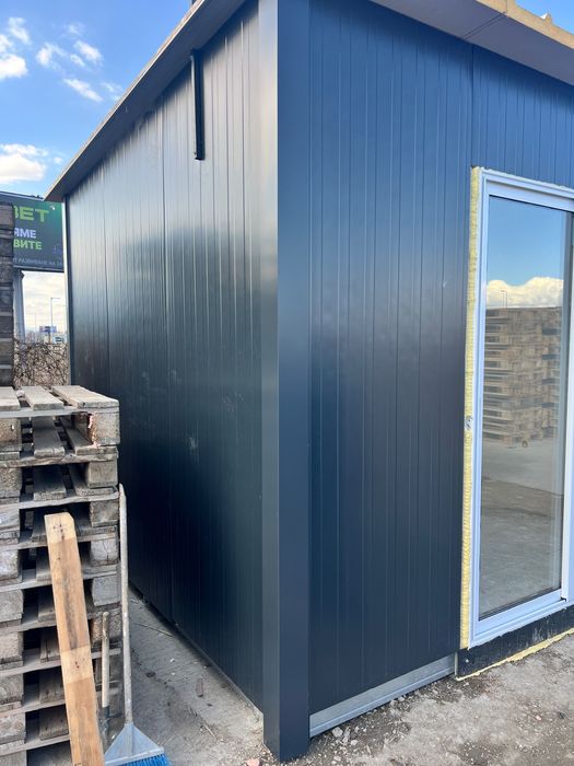 Премествамо бунгало за офис , сглобяема къща