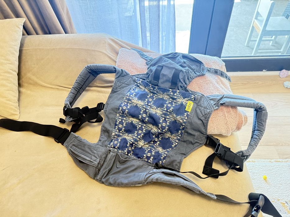 Marsupiu ergonomic Boba 4G Organic si husa de iarna - 3->20 kg