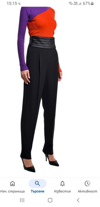 Emporio Armani Pant Women Size 40 / M НОВО! ОРИГИНАЛ! Дамски Панталон!