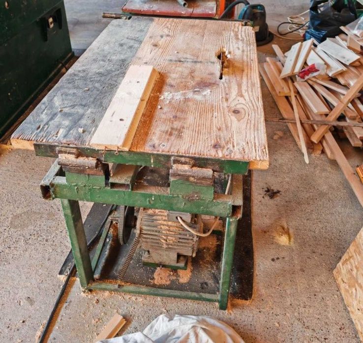 Grosime Buffo R 510 , banzic, exhaustor, bormașina, utilaj șlefuit!