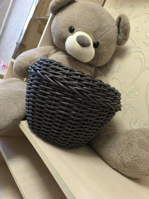 Кашпо из ротанга