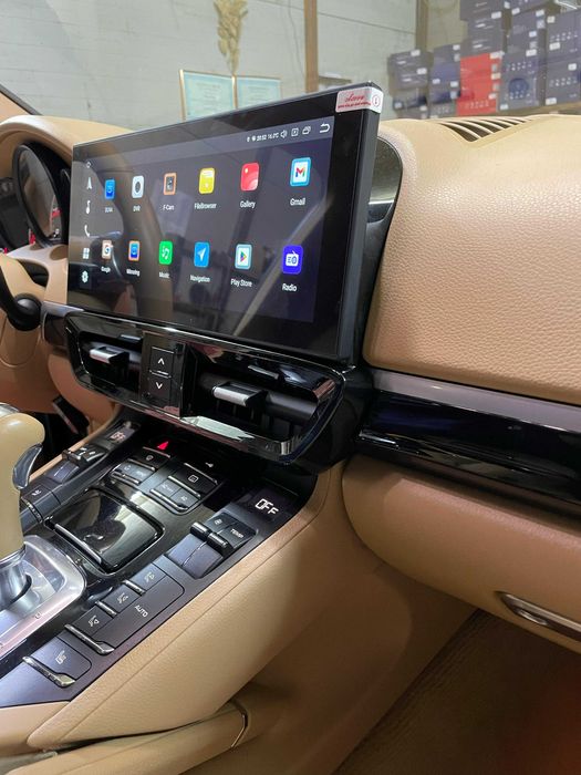 Navigatie Android Porsche Cayenne CarPlay , Android Auto
