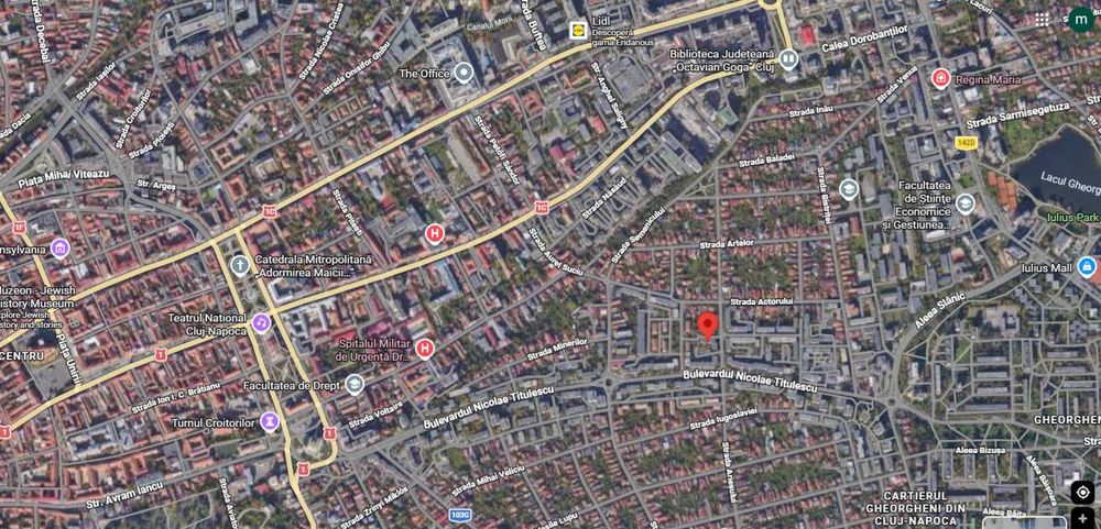 PF inchiriez garsoniera zona semicentrală apartament Studio Gheorgheni