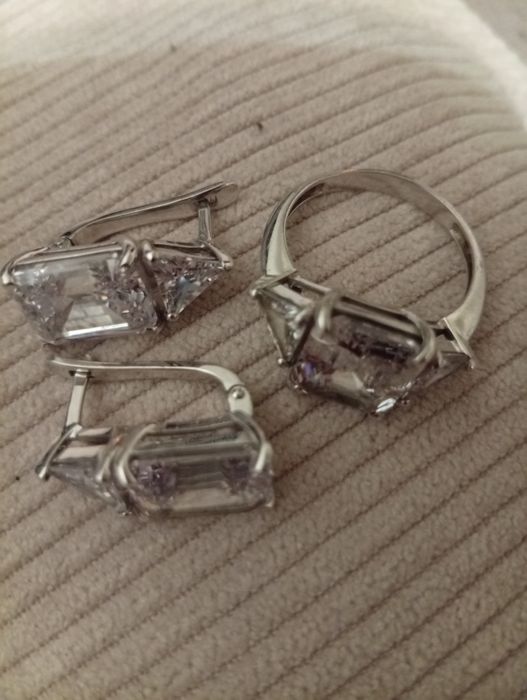 Серебряный набор