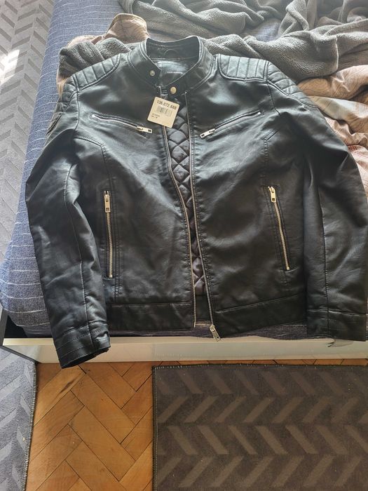 Мъжко яке еко кожа