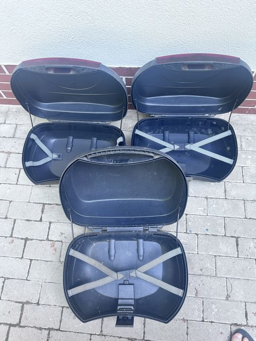 Set complet coburi + suport Honda vfr 800 98-01 sidecase topcase