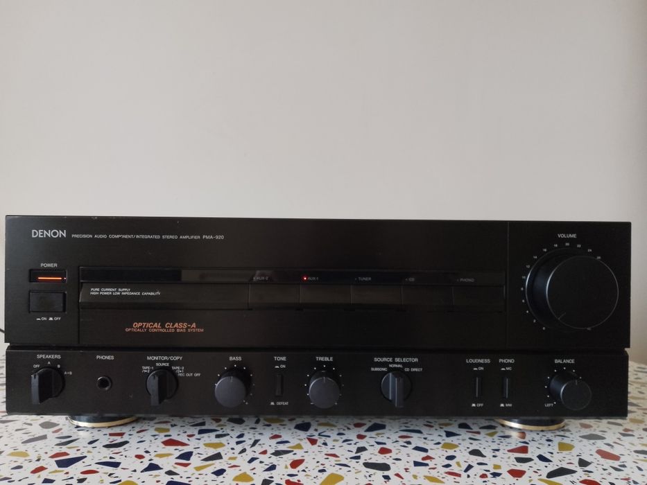 Denon PMA 920, Aparat de top!