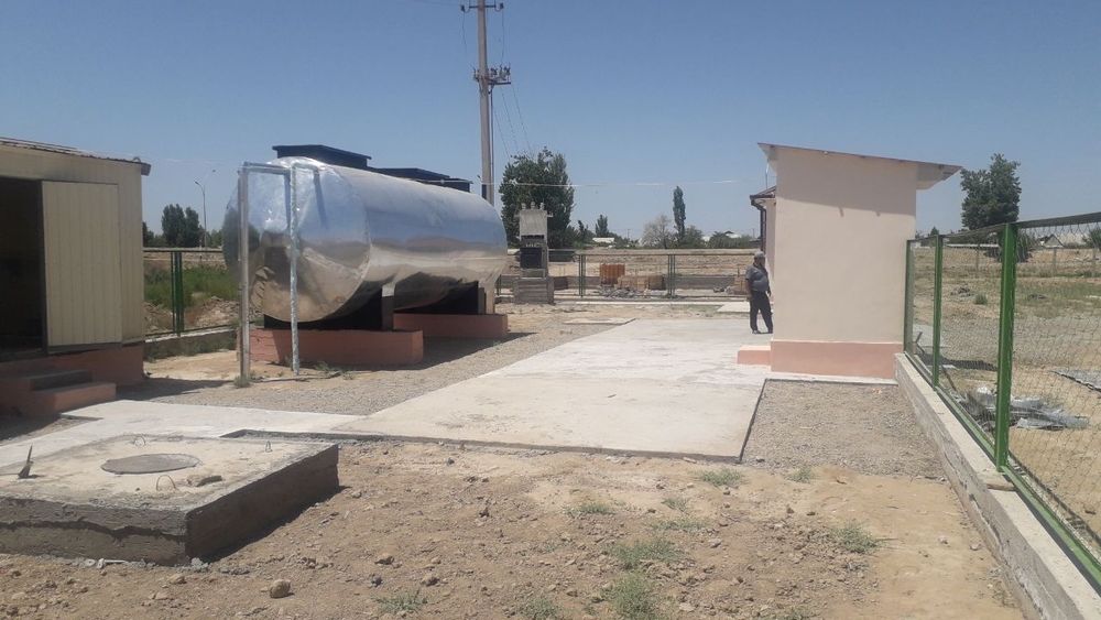 Очистные сооружения ЛОС , АНБР , МБР и КНС.