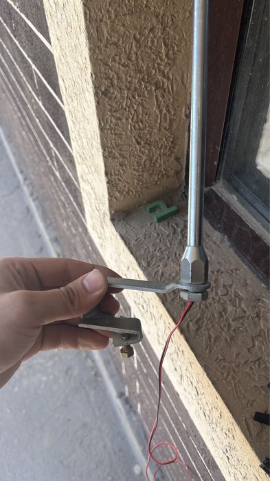 Флагшток на BMw BMW