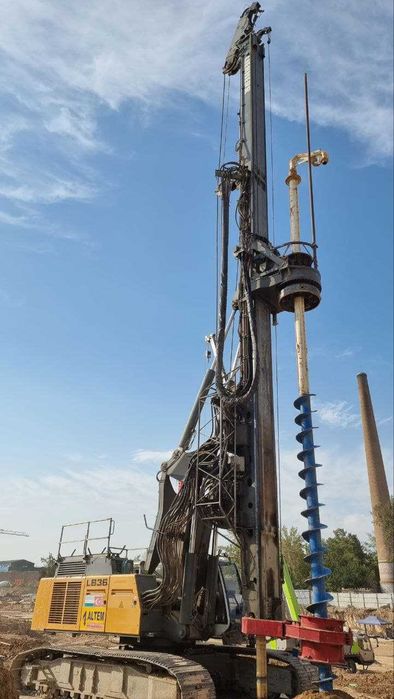 Бурение скважин для свай /Буронабивные Сваи д100-д2000мм/Забивные ...
