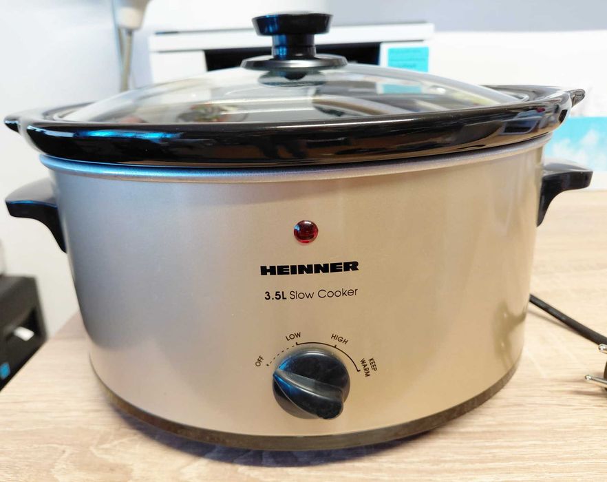 Oala electrica - Slow Cooker Heinner HSCK-C35CR, 3,5 L