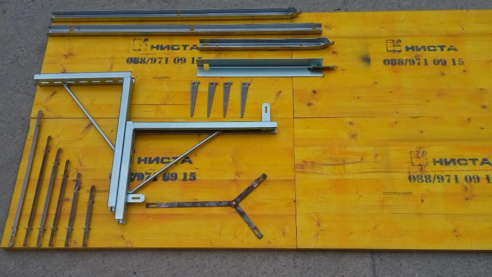 дистанциали и профили за олекотен вертикален кофраж Legnotre Италия