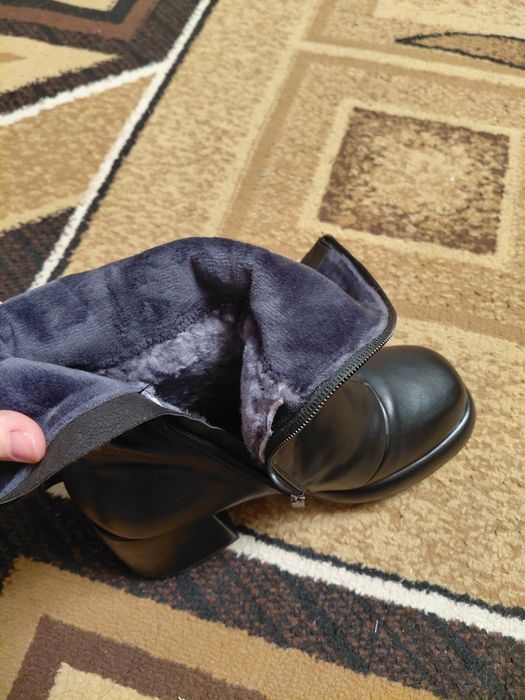 Сапоги зимние теплые