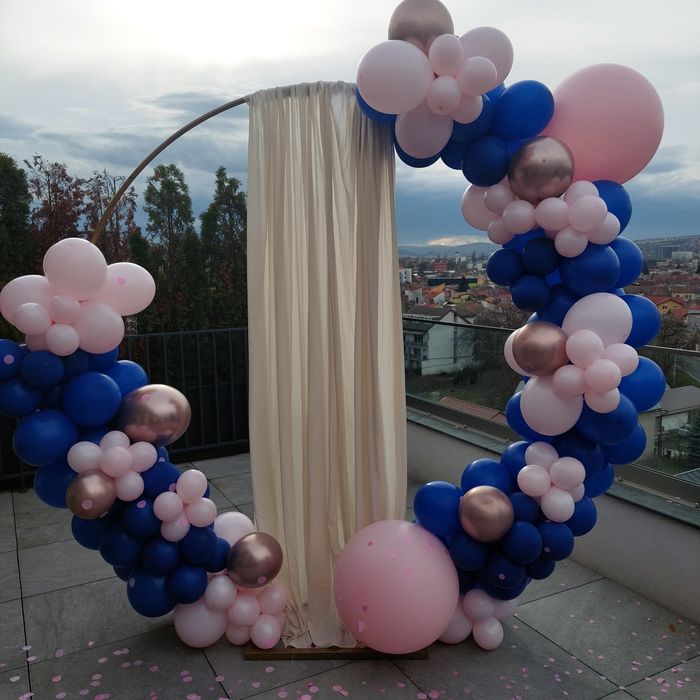 Photo Corner evenimente/Gender Reveal/ Arcada de baloane