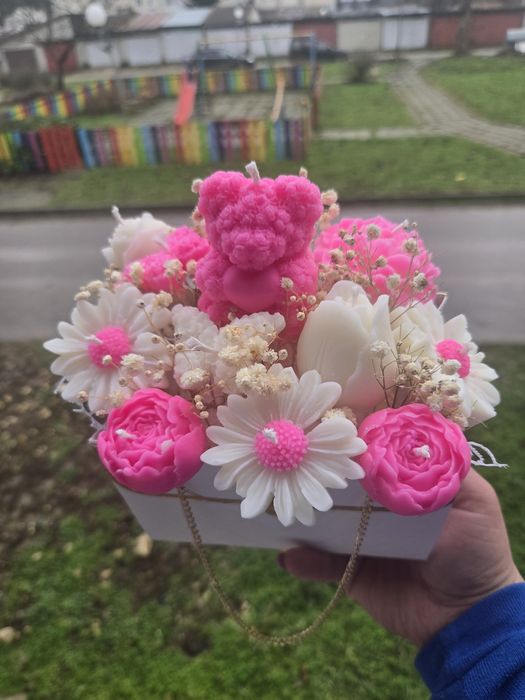 Ароматни соеви свещи/букети/подаръчета за всеки повод!