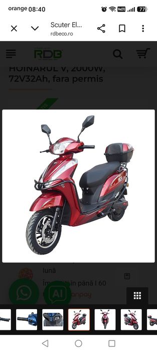 Scuter electric hoinar 5