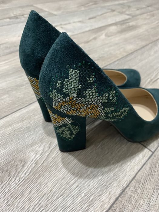 Туфли женские замша