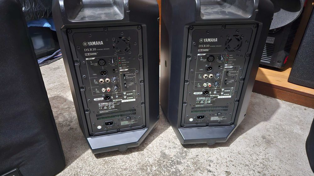 Активни тонколони Yamaha DXR 10 (mk1) + предпазни калъфи [2 броя]