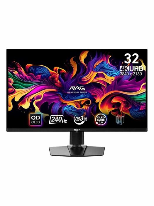31.5" Монитор MSI MAG 321UPX QD-OLED 240hz