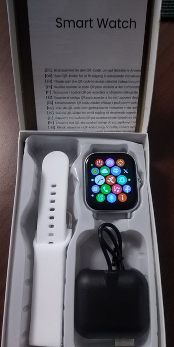 Smartwach argintiu nou