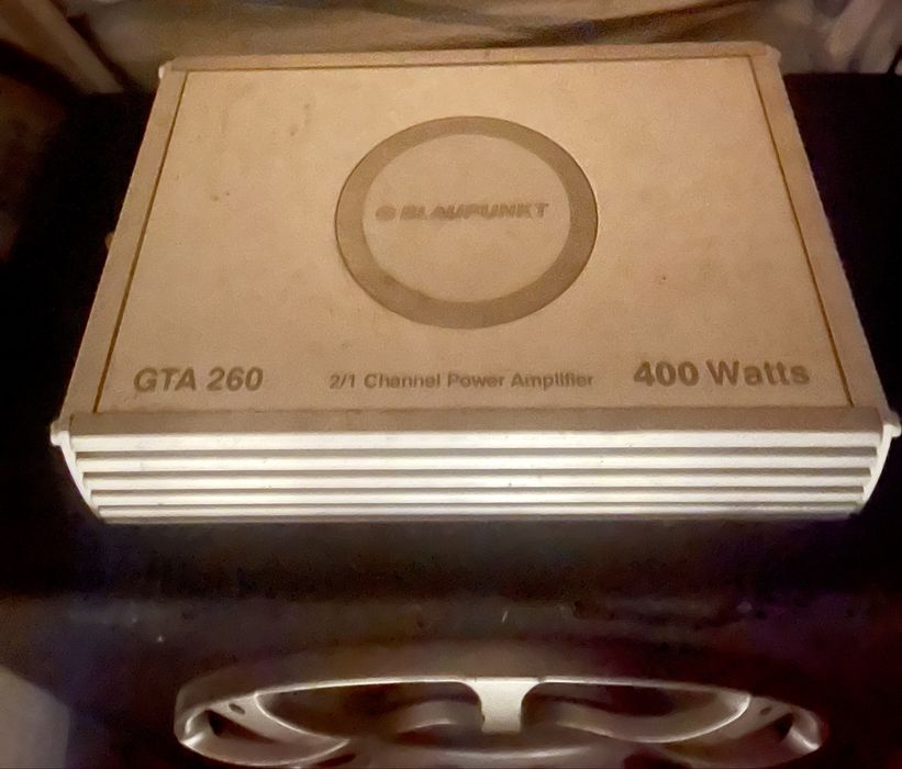 Subwoofer auto Blaupunkt + stație GTA 260 – 400W