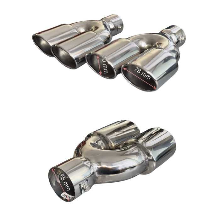 Накрайник ауспух 2бр к-т L+R-3021