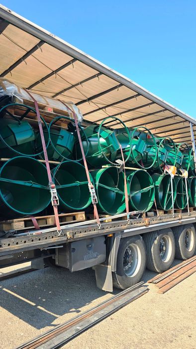 Haba macara basculabila, bena deseuri, bena autodescarcare 300 Litri