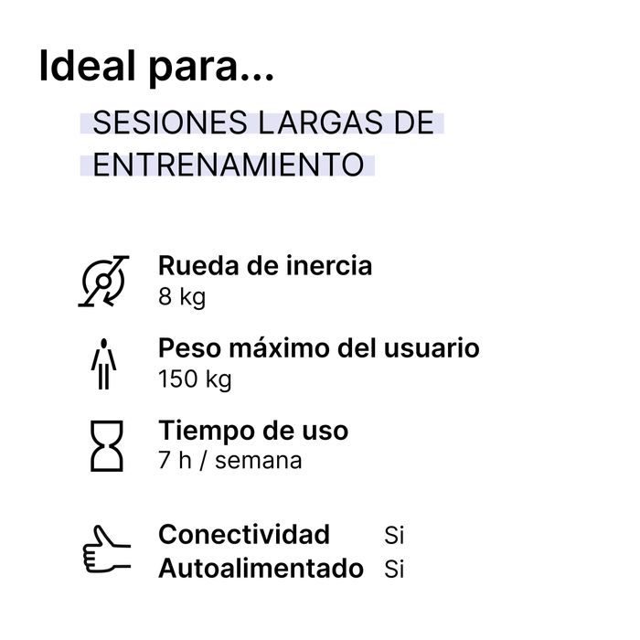 Bicicletă de apartament conectată și - produs resigilat Decathlon