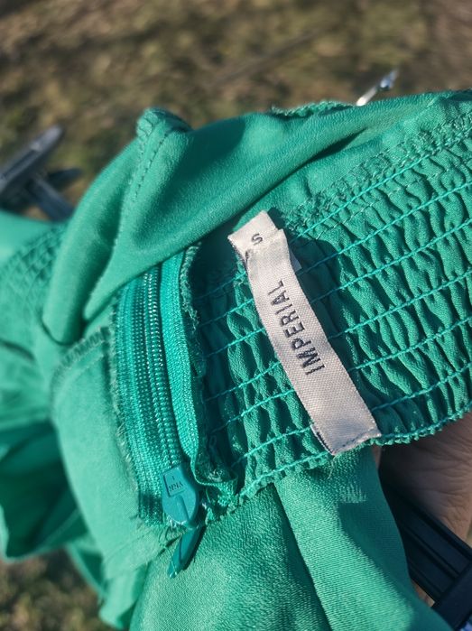 Salopeta strapless Verde eleganta fara bretele dama S Imperial