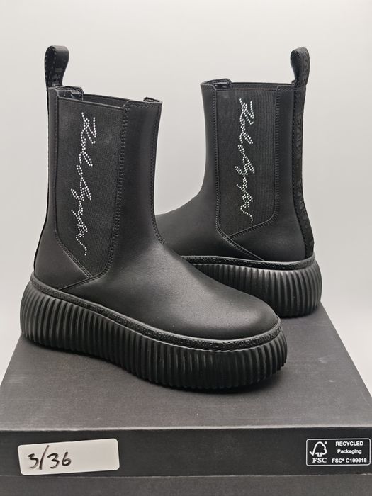 Karl Lagerfeld Keeper LO Long Gore Оригинални дамски боти