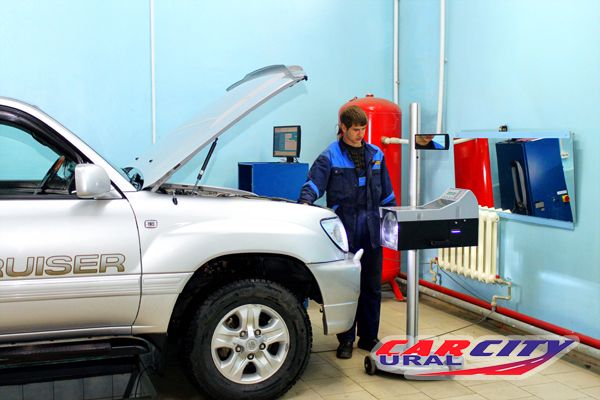 Регулировка света фар