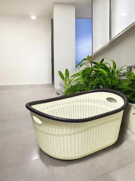 Корзина для белья — набор 30 л / 45 л / 55 л + 3 урны