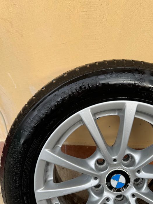 Jante BMW plus anvelope de iarna R16 205/60 Continental