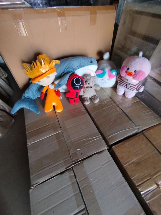 Мягкие игрушки 58шт.