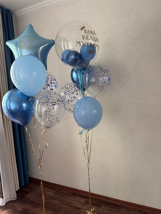 Гелий шарлар 700тг ден