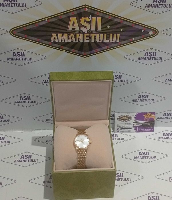 Asii Amanetului-Ceas Gucci-Timeless Slim 29mm Aur PVD(YA1265021 Full Box