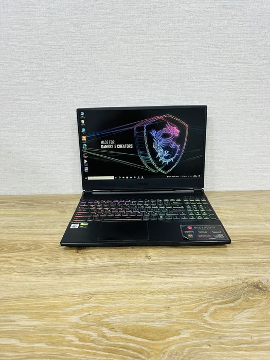 MSI Leopard Core i7+GTX1660Ti-6 ГБ Топ Игровой ноутбук с Гарантией