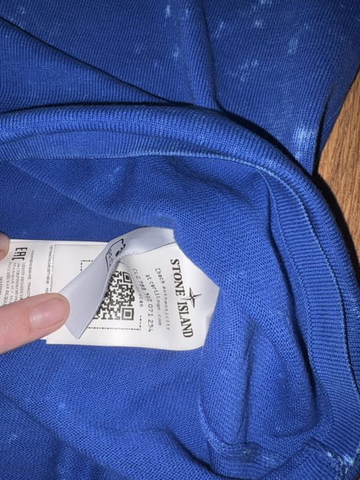 Stone island off dye